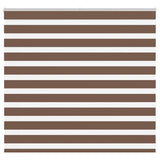 VidaXL Zebra-Rollo 160x100 cm Stoffbreite 155,9 cm Polyester braun