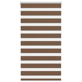 Vidaxx Zebra-Rollo 70x150 cm Stoffbreite 65,9 cm Polyester braun