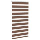 Vidaxx Zebra-Rollo 80x150 cm Stoffbreite 75,9 cm Polyester braun