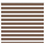 Vidaxl Zebra Rouleau aveugle 155x150 cm Largeur de tissu 150,9 cm Brown en polyester