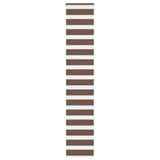 Vidaxx Zebra-Rollo 45x200 cm Stoffbreite 40,9 cm Polyester braun