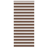 Vidaxx Zebra-Rollo 95x200 cm Stoffbreite 90,9 cm Polyester braun