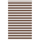 VidaXL Zebra-Rollo 150x200 cm Stoffbreite 145,9 cm Polyester braun