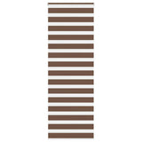 Vidaxx Zebra-Rollo 75x230 cm Stoffbreite 70,9 cm Polyester braun