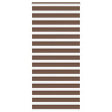 Vidaxx Zebra-Rollo 100x230 cm Stoffbreite 95,9 cm Polyester braun