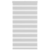 VidaXL Zebra-Rollo 75x100 cm Stoffbreite 70,9 cm Hellgrau