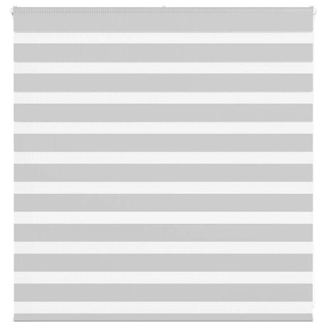 VidaXL Zebra-Rollo 150x100 cm Stoffbreite 145,9 cm Hellgrau