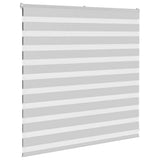 VidaXL Zebra-Rollo 150x100 cm Stoffbreite 145,9 cm Hellgrau