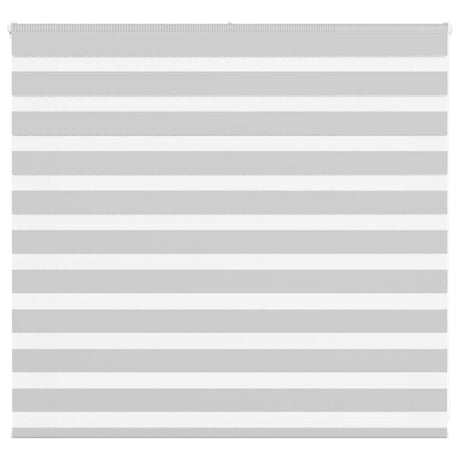 VidaXL Zebra-Rollo 165x100 cm Stoffbreite 160,9 cm Hellgrau