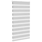 Vidaxx Zebra-Rollo 90x150 cm Stoffbreite 85,9 cm Hellgrau