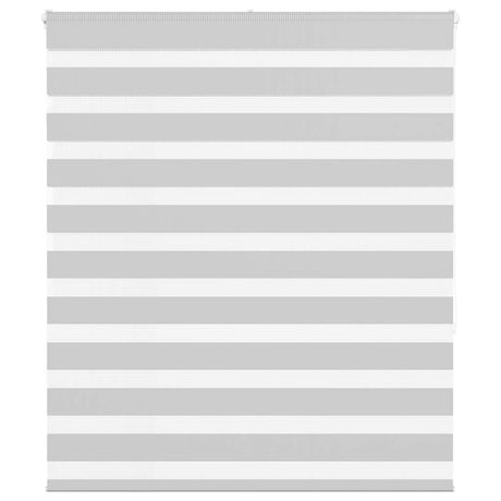 VidaXL Zebra-Rollo 105x150 cm Stoffbreite 100,9 cm Hellgrau