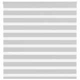 VidaXL Zebra-Rollo 140x150 cm Stoffbreite 135,9 cm Hellgrau
