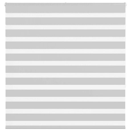 VidaXL Zebra-Rollo 140x150 cm Stoffbreite 135,9 cm Hellgrau