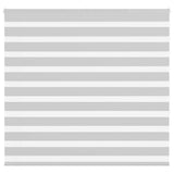 VidaXL Zebra-Rollo 155x150 cm Stoffbreite 150,9 cm Hellgrau