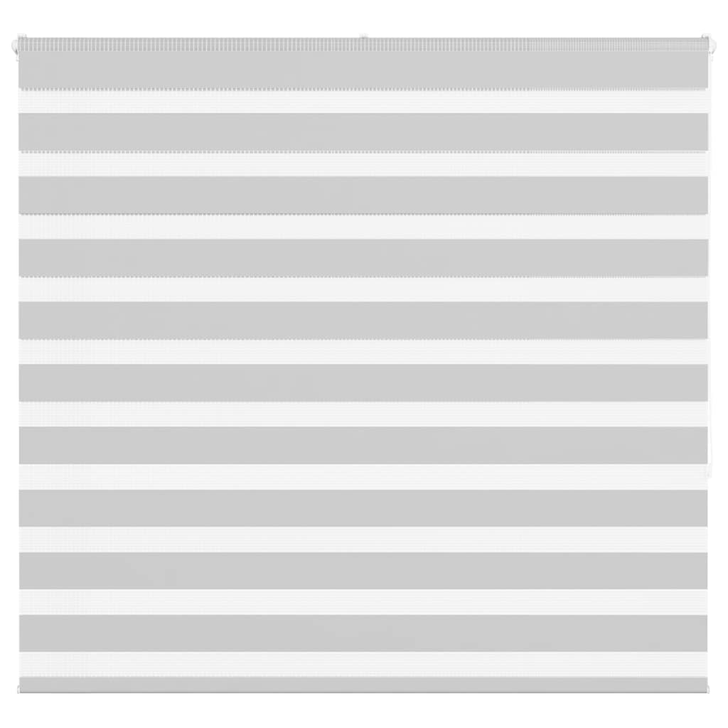 VidaXL Zebra-Rollo 160x150 cm Stoffbreite 155,9 cm Hellgrau