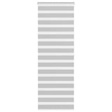 VidaXL Zebra-Rollo 75x200 cm Stoffbreite 70,9 cm Hellgrau