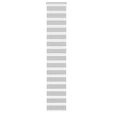 VidaXL Zebra-Rollo 40x230 cm Stoffbreite 35,9 cm Hellgrau