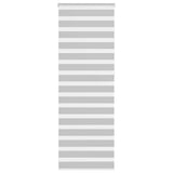VidaXL Zebra-Rollo 75x230 cm Stoffbreite 70,9 cm Hellgrau