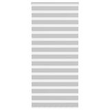 Vidaxx Zebra-Rollo 95x230 cm, Stoffbreite 90,9 cm, hellgrau