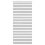 VidaXL Zebra-Rollo 110x230 cm Stoffbreite 105,9 cm Hellgrau