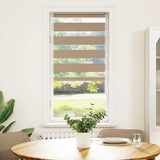 VidaXL Zebra-Rollo Sandbraun 65x150 cm Stoffbreite 60,9 cm Polyester