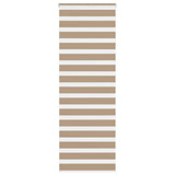 VidaXL Zebrarollo 75x230 cm Stoffbreite 70,9 cm Polyester Sandbraun