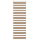VidaXL Zebrarollo 80x230 cm Stoffbreite 75,9 cm Polyester Sandbraun