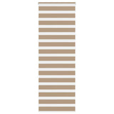 VidaXL Zebrarollo 90x230 cm Stoffbreite 85,9 cm Polyester Sandbraun
