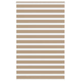 VidaXL Zebrarollo 145x230 cm Stoffbreite 140,9 cm Polyester Sandbraun