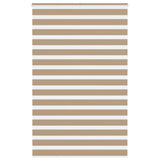 VidaXL Zebrarollo 150x230 cm Stoffbreite 145,9 cm Polyester Sandbraun