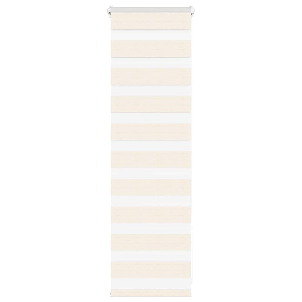VidaXL Zebra-Rollo 40x100 cm Stoffbreite 35,9 cm Marmorbeige