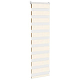 VidaXL Zebra-Rollo 40x100 cm Stoffbreite 35,9 cm Marmorbeige