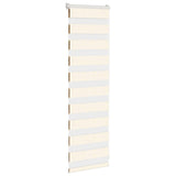 Vidaxl Zebra Roller Blind 45x100 cm Szerokość pyłu 40,9 cm Marblebige