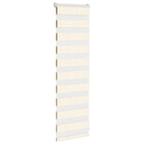 VidaXL Zebra-Rollo 45x100 cm Stoffbreite 40,9 cm Marmorbeige