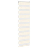 Vidaxl Zebra Roller Blind 50x100 cm Staubbreite 45,9 cm Marmerbeige