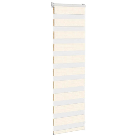 VidaXL Zebra-Rollo 50x100 cm Stoffbreite 45,9 cm Marmorbeige