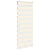 Vidaxl zebra rolgordijn 65x100 cm stofbreedte 60,9 cm marmerbeige