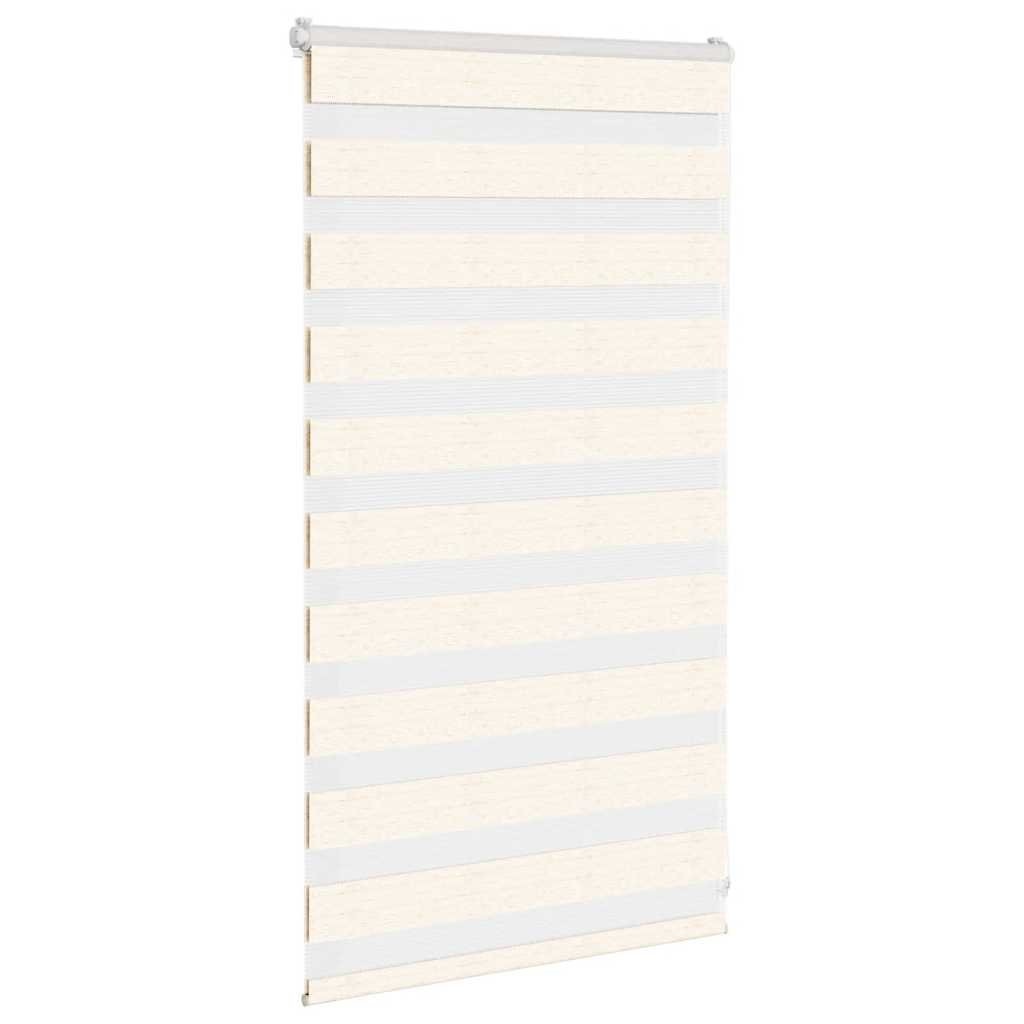 Vidaxl Zebra Roller Blind 70x100 cm Szerokość pyłu 65,9 cm marmerbeige