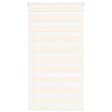 Vidaxl Zebra Roller Blind 90x100 cm Støvbredde 85,9 cm Marmerbeige