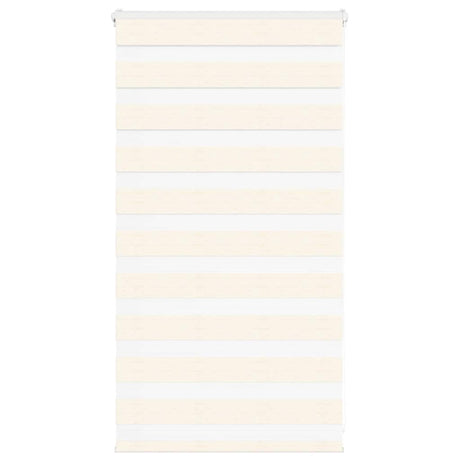 VidaXL Zebra-Rollo 90x100 cm Stoffbreite 85,9 cm Marmorbeige