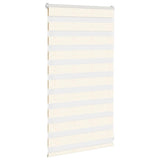 VidaXL Zebra-Rollo 90x100 cm Stoffbreite 85,9 cm Marmorbeige