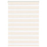 Vidaxl Zebra Roller Blind 95x100 cm Szerokość pyłu 90,9 cm marmerbeige