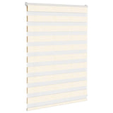 Vidaxl Zebra Roller Blind 95x100 cm Szerokość pyłu 90,9 cm marmerbeige