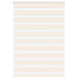 Vidaxl Zebra Roller Blind 105x100 CM Tygbredd 100,9 cm MARMERBEIGE