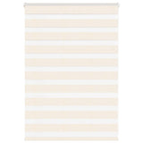 VidaXL Zebra-Rollo 105x100 cm Stoffbreite 100,9 cm Marmorbeige