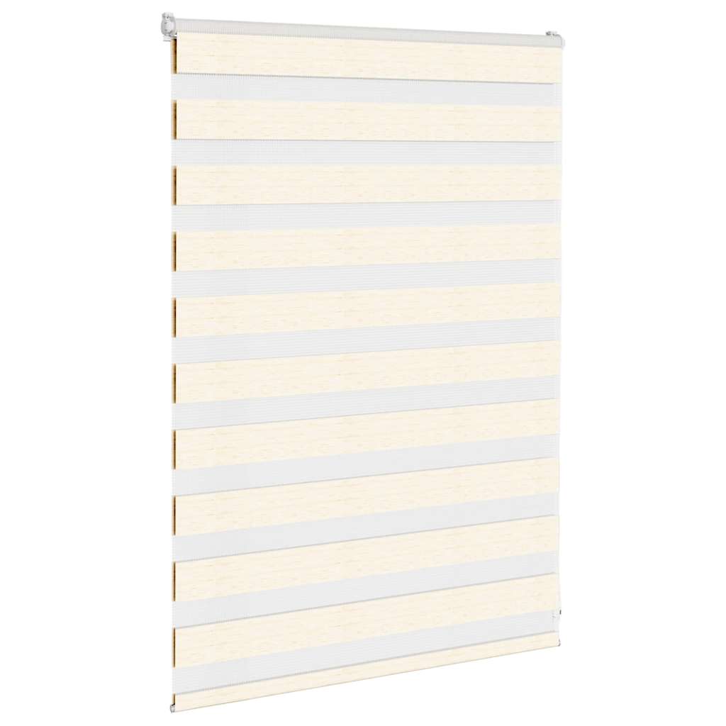 Vidaxl zebra Roller Blind 105x100 cm šířka tkaniny 100,9 cm Marmerbeige