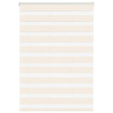 Vidaxx Zebra-Rollo 115x100 cm Stoffbreite 110,9 cm Marmorbeige