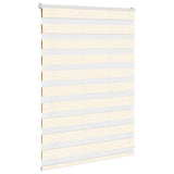 Vidaxl Zebra roller blind 115x100 cm dust width 110.9 cm Marmerbeige