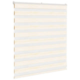 Vidaxl Zebra Rouleau aveugle 120x100 cm Largeur de poussière 115,9 cm Marmerbeige