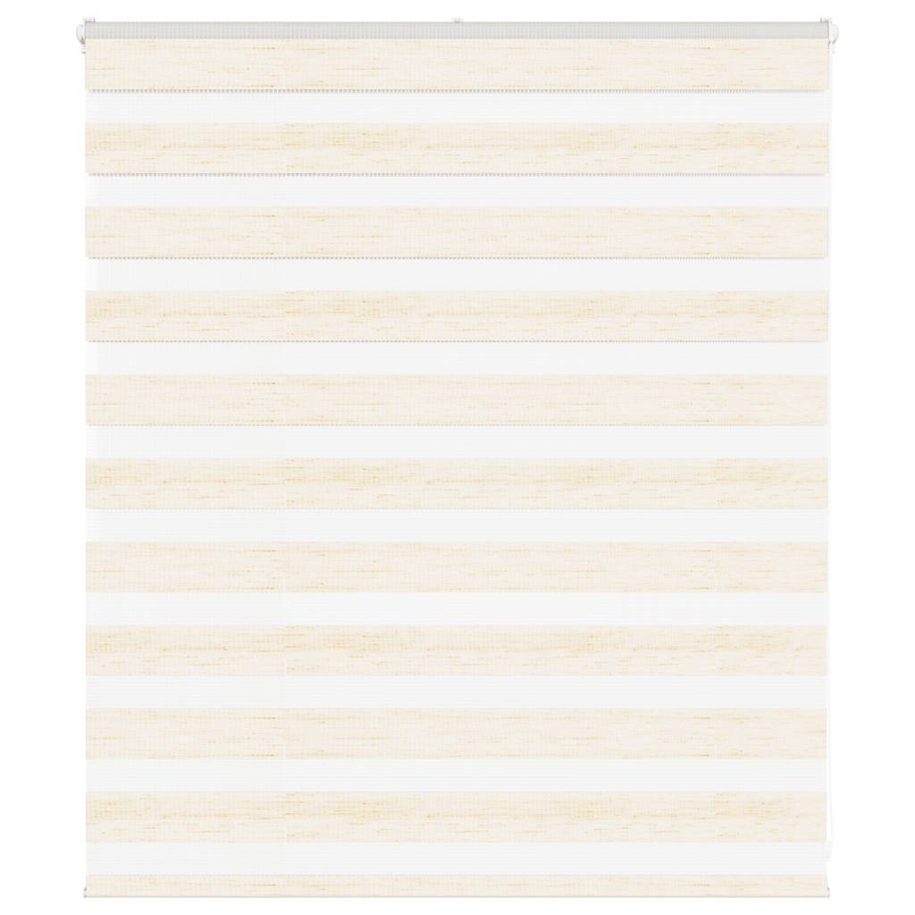 VidaXL Zebra-Rollo 125x100 cm Stoffbreite 120,9 cm Marmorbeige
